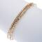 7" Gold & Crystal Rhinestone Stretch Bracelets, 2ct. by Bead Landing™